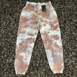 Raw Gear Women’s Tie Dye Sporty Jogger Sweatpants Sz M New